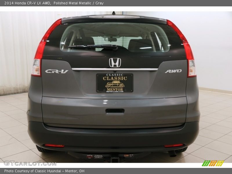 Polished Metal Metallic / Gray 2014 Honda CR-V LX AWD