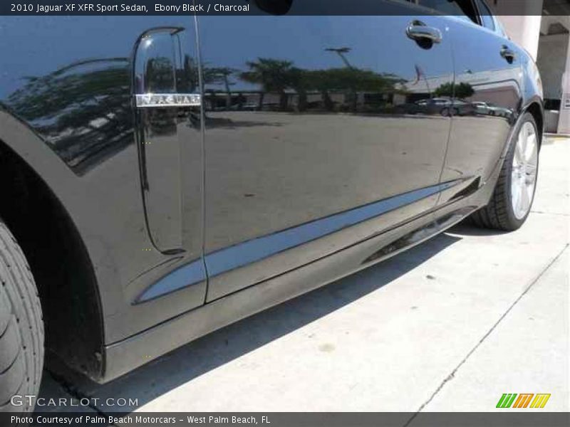 Ebony Black / Charcoal 2010 Jaguar XF XFR Sport Sedan