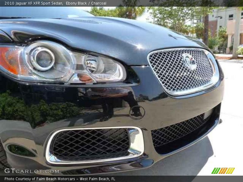 Ebony Black / Charcoal 2010 Jaguar XF XFR Sport Sedan