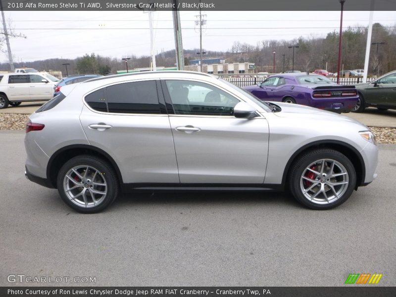 2018 Stelvio Ti AWD Silverstone Gray Metallic