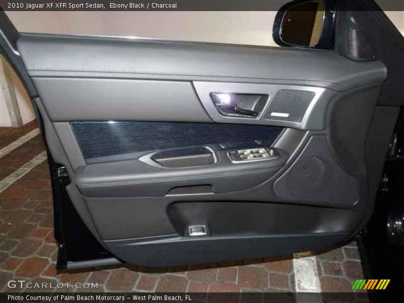 Ebony Black / Charcoal 2010 Jaguar XF XFR Sport Sedan