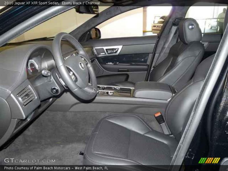 Ebony Black / Charcoal 2010 Jaguar XF XFR Sport Sedan