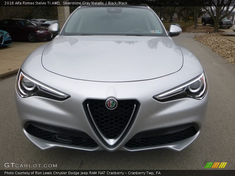  2018 Stelvio Ti AWD Silverstone Gray Metallic