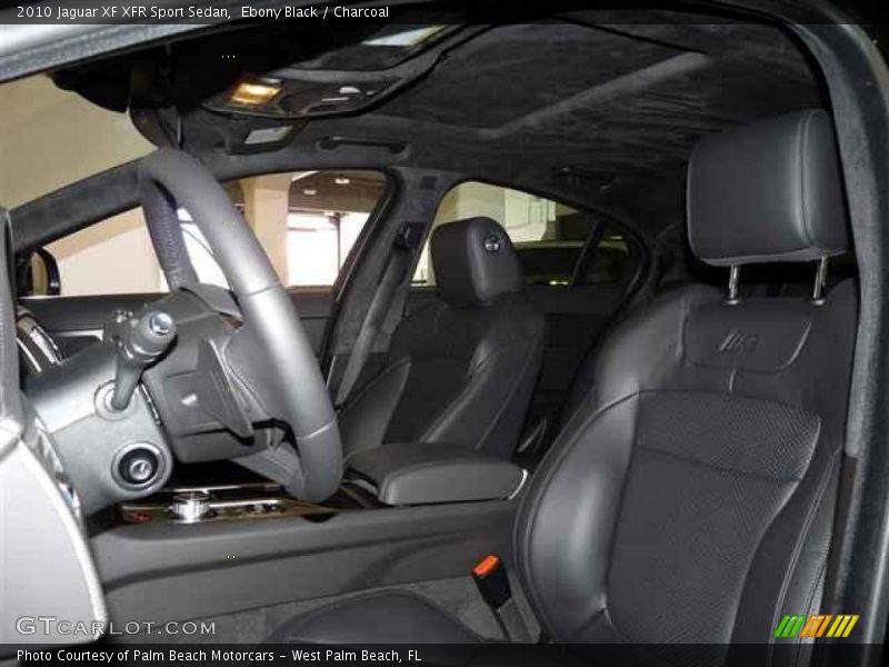 Ebony Black / Charcoal 2010 Jaguar XF XFR Sport Sedan