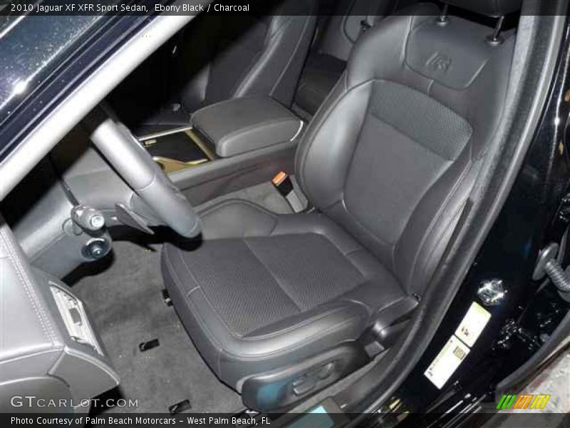 Ebony Black / Charcoal 2010 Jaguar XF XFR Sport Sedan