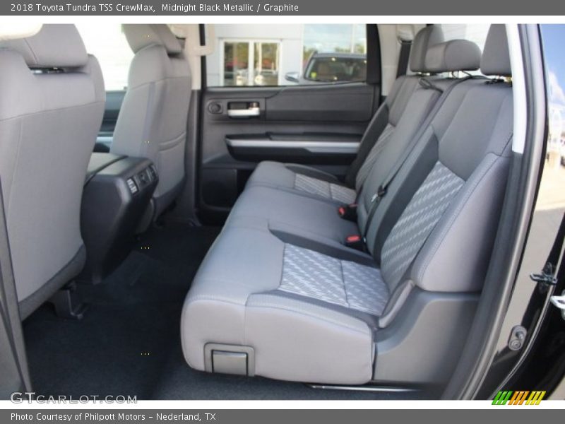 Midnight Black Metallic / Graphite 2018 Toyota Tundra TSS CrewMax
