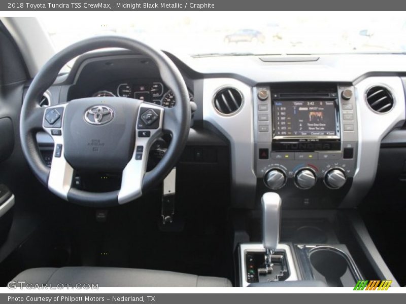Midnight Black Metallic / Graphite 2018 Toyota Tundra TSS CrewMax