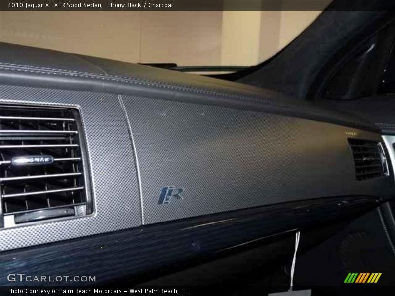 Ebony Black / Charcoal 2010 Jaguar XF XFR Sport Sedan