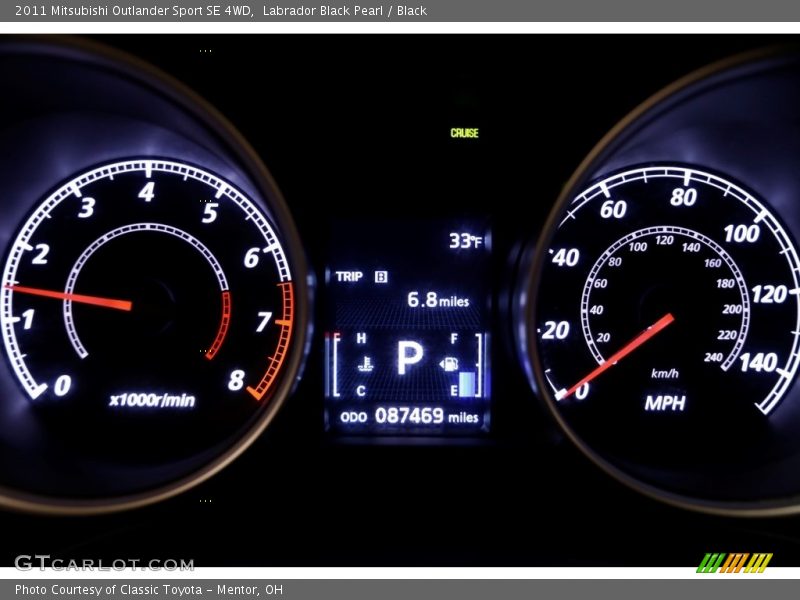 Labrador Black Pearl / Black 2011 Mitsubishi Outlander Sport SE 4WD