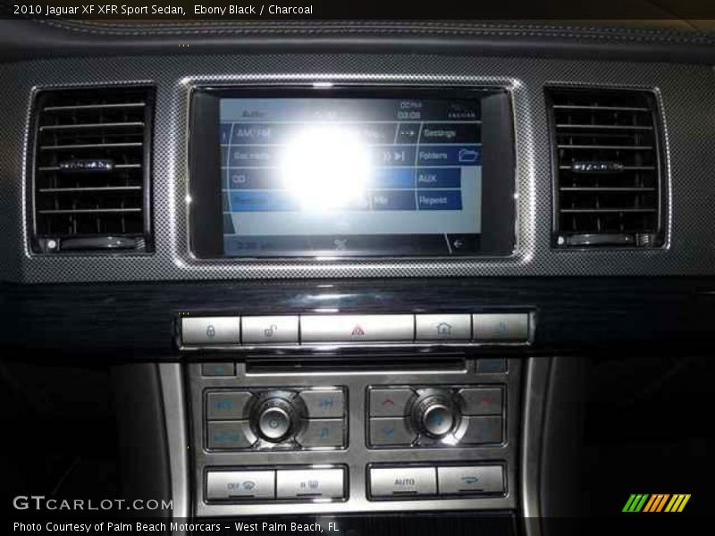Ebony Black / Charcoal 2010 Jaguar XF XFR Sport Sedan