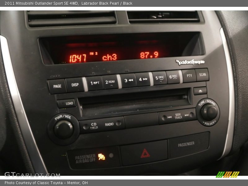 Labrador Black Pearl / Black 2011 Mitsubishi Outlander Sport SE 4WD