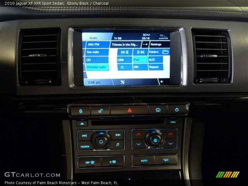 Ebony Black / Charcoal 2010 Jaguar XF XFR Sport Sedan