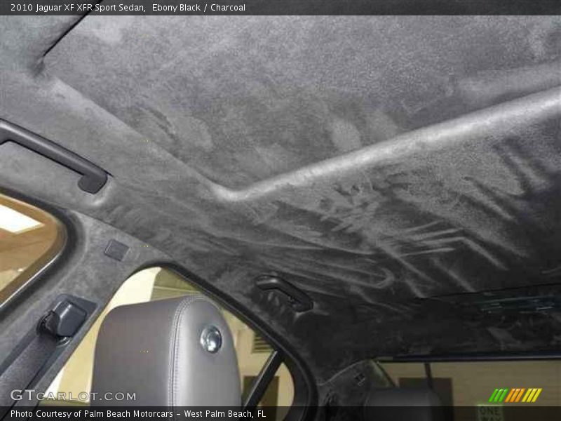 Ebony Black / Charcoal 2010 Jaguar XF XFR Sport Sedan