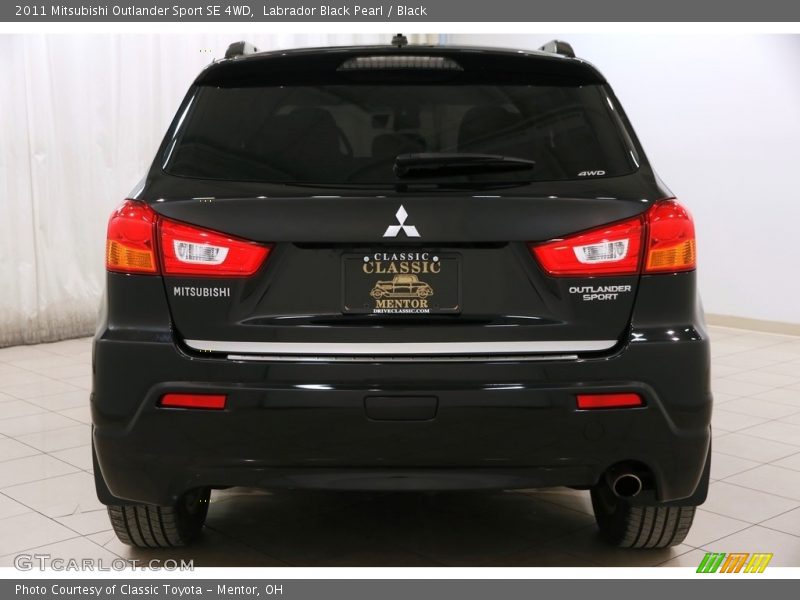 Labrador Black Pearl / Black 2011 Mitsubishi Outlander Sport SE 4WD