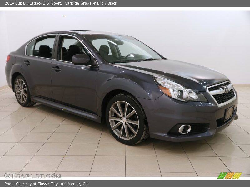 Carbide Gray Metallic / Black 2014 Subaru Legacy 2.5i Sport