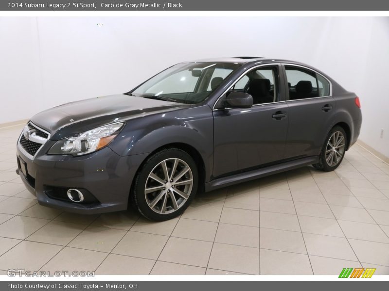 Carbide Gray Metallic / Black 2014 Subaru Legacy 2.5i Sport