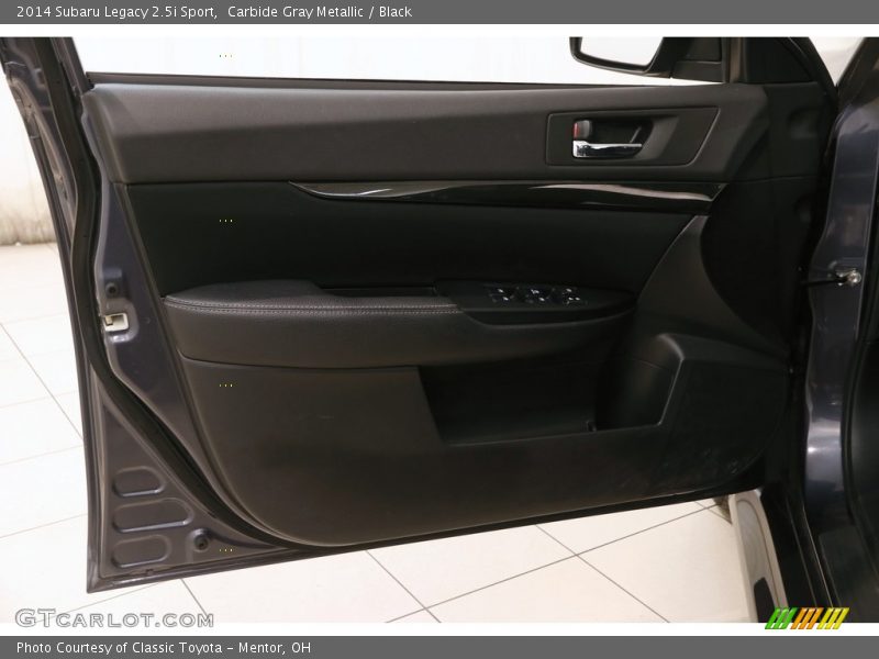 Carbide Gray Metallic / Black 2014 Subaru Legacy 2.5i Sport
