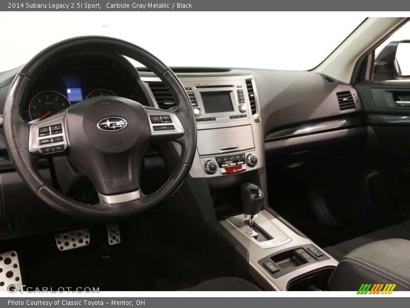 Carbide Gray Metallic / Black 2014 Subaru Legacy 2.5i Sport