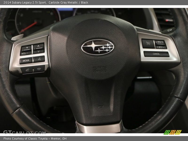 Carbide Gray Metallic / Black 2014 Subaru Legacy 2.5i Sport