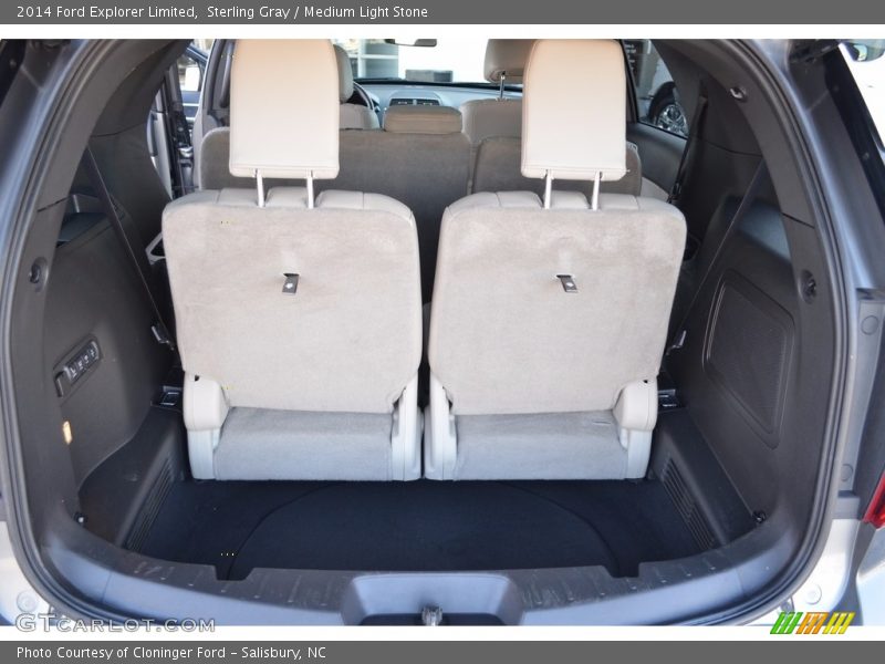 Sterling Gray / Medium Light Stone 2014 Ford Explorer Limited