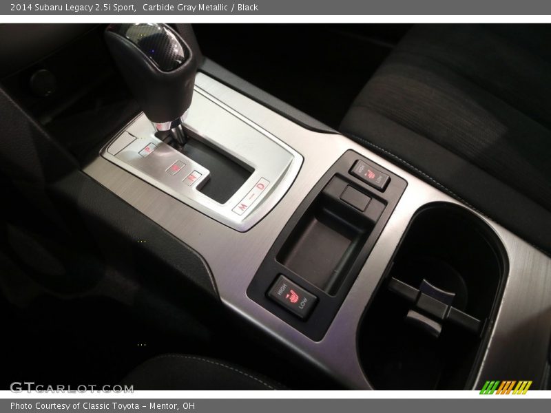 Carbide Gray Metallic / Black 2014 Subaru Legacy 2.5i Sport