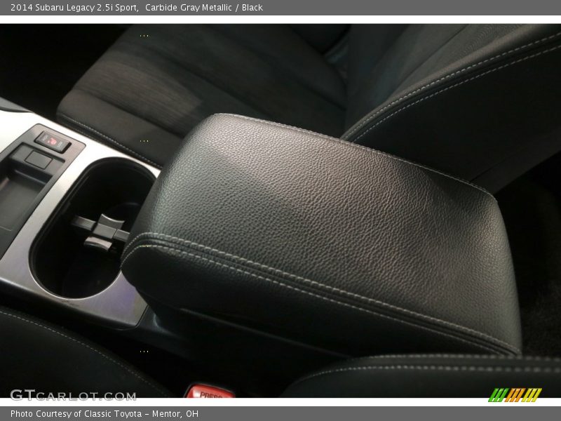 Carbide Gray Metallic / Black 2014 Subaru Legacy 2.5i Sport