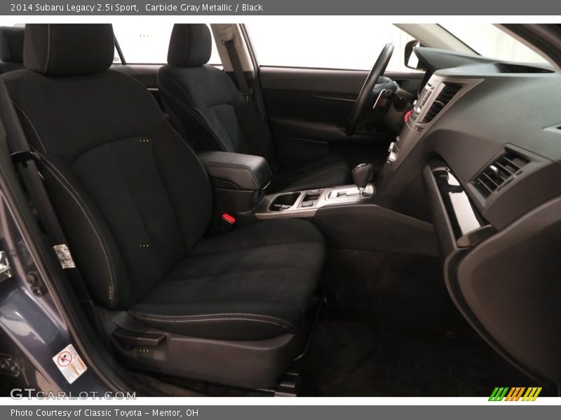 Carbide Gray Metallic / Black 2014 Subaru Legacy 2.5i Sport