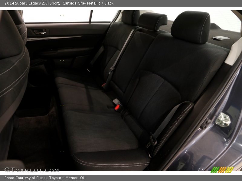 Carbide Gray Metallic / Black 2014 Subaru Legacy 2.5i Sport