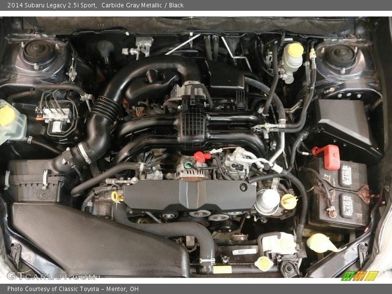 Carbide Gray Metallic / Black 2014 Subaru Legacy 2.5i Sport