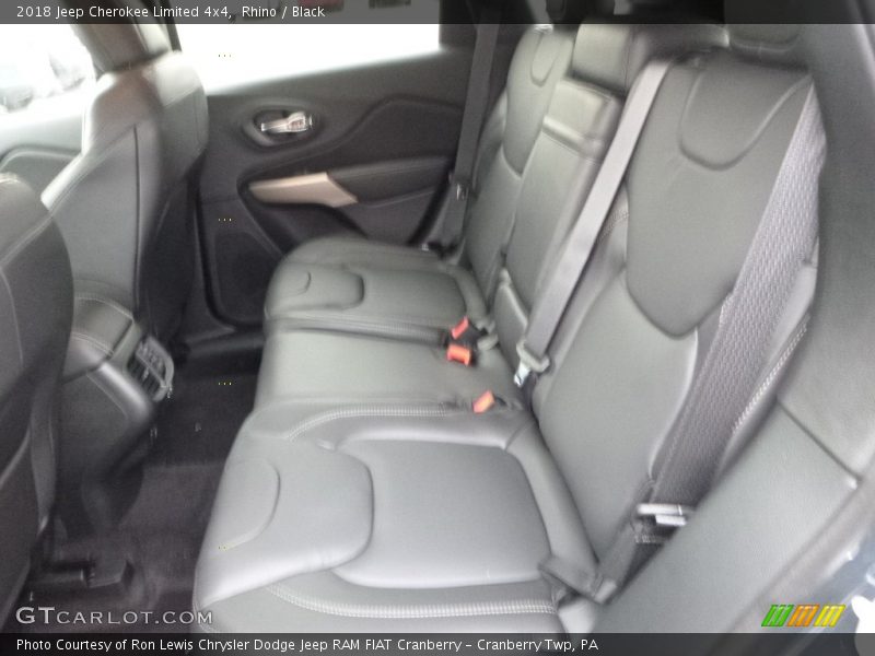 Rhino / Black 2018 Jeep Cherokee Limited 4x4