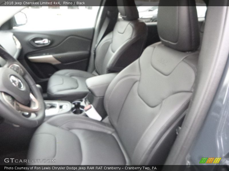 Rhino / Black 2018 Jeep Cherokee Limited 4x4
