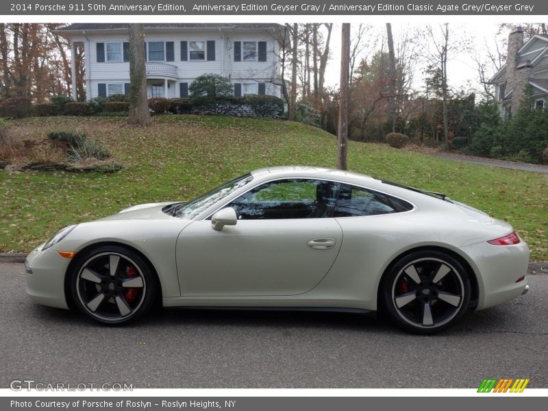Anniversary Edition Geyser Gray / Anniversary Edition Classic Agate Grey/Geyser Grey 2014 Porsche 911 50th Anniversary Edition