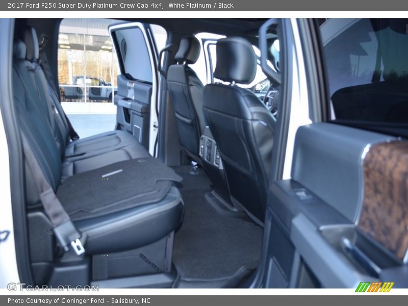 White Platinum / Black 2017 Ford F250 Super Duty Platinum Crew Cab 4x4