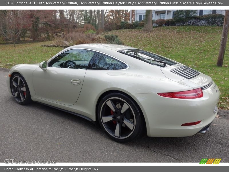 Anniversary Edition Geyser Gray / Anniversary Edition Classic Agate Grey/Geyser Grey 2014 Porsche 911 50th Anniversary Edition