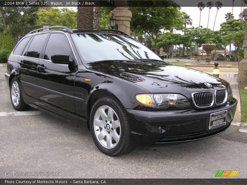 Jet Black / Black 2004 BMW 3 Series 325i Wagon