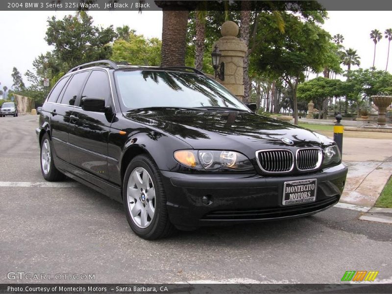 Jet Black / Black 2004 BMW 3 Series 325i Wagon