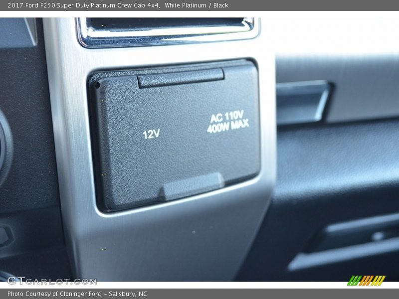 White Platinum / Black 2017 Ford F250 Super Duty Platinum Crew Cab 4x4