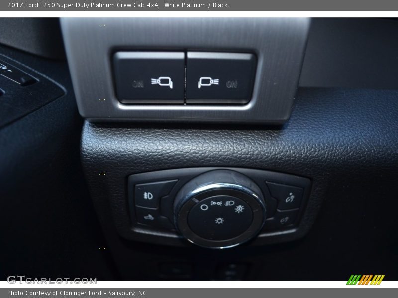 White Platinum / Black 2017 Ford F250 Super Duty Platinum Crew Cab 4x4