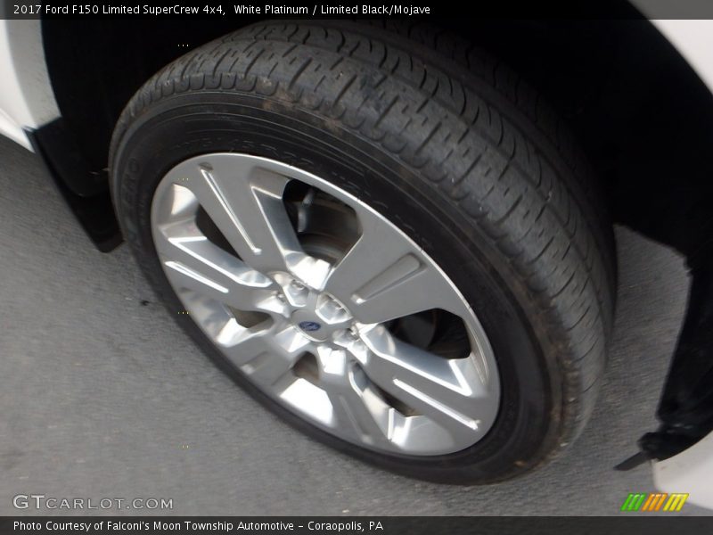 White Platinum / Limited Black/Mojave 2017 Ford F150 Limited SuperCrew 4x4