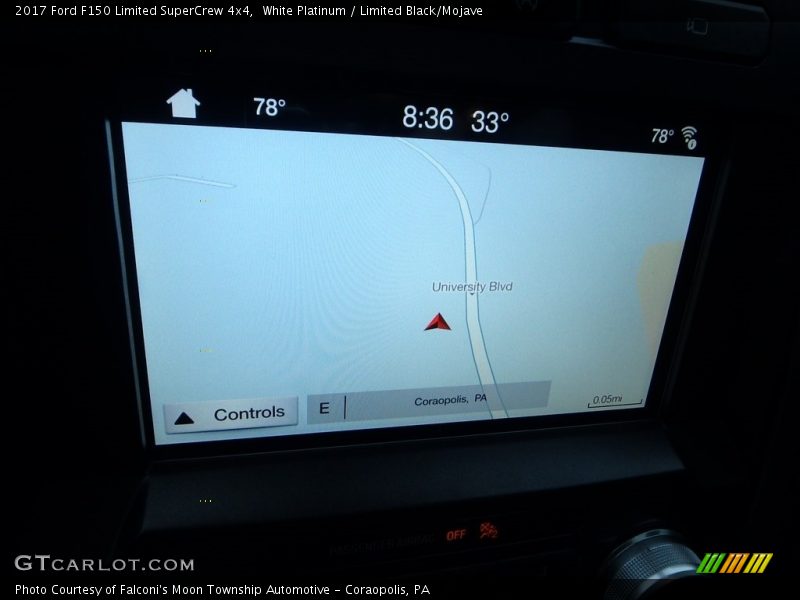 White Platinum / Limited Black/Mojave 2017 Ford F150 Limited SuperCrew 4x4