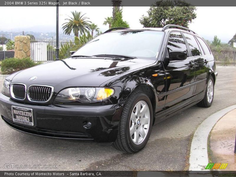 Jet Black / Black 2004 BMW 3 Series 325i Wagon