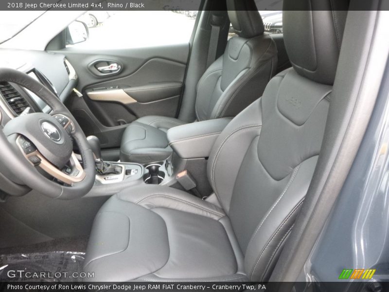 Rhino / Black 2018 Jeep Cherokee Limited 4x4