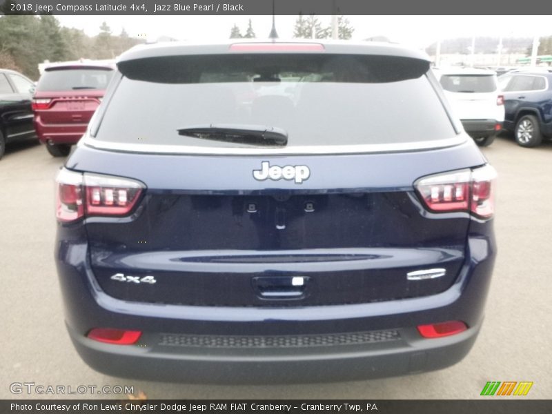 Jazz Blue Pearl / Black 2018 Jeep Compass Latitude 4x4