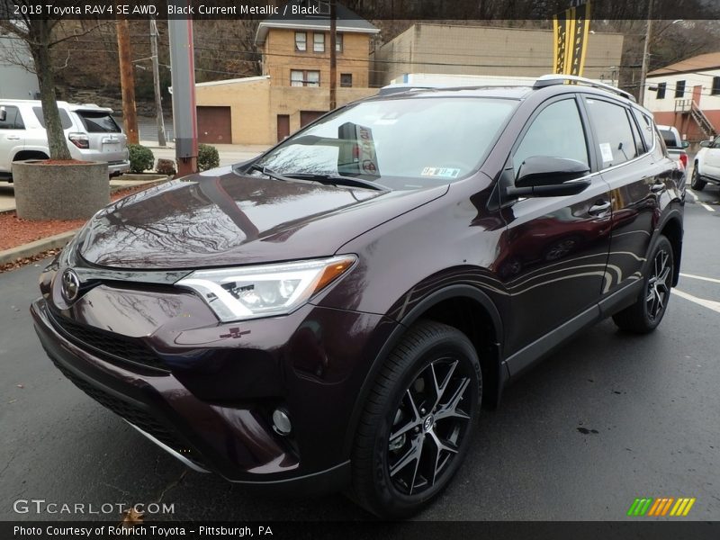  2018 RAV4 SE AWD Black Current Metallic