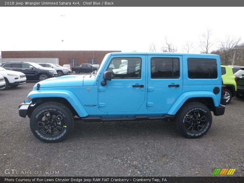  2018 Wrangler Unlimited Sahara 4x4 Chief Blue