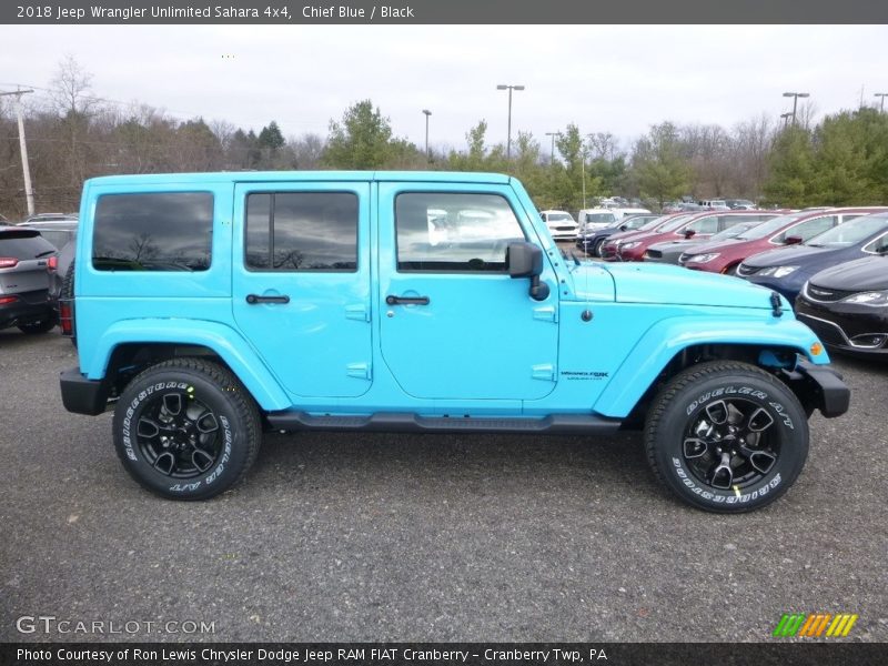  2018 Wrangler Unlimited Sahara 4x4 Chief Blue