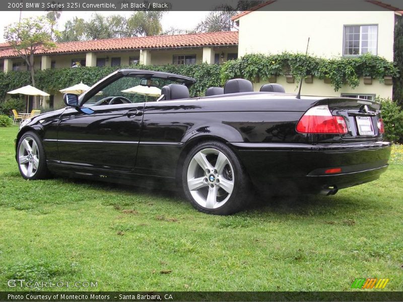 Jet Black / Black 2005 BMW 3 Series 325i Convertible