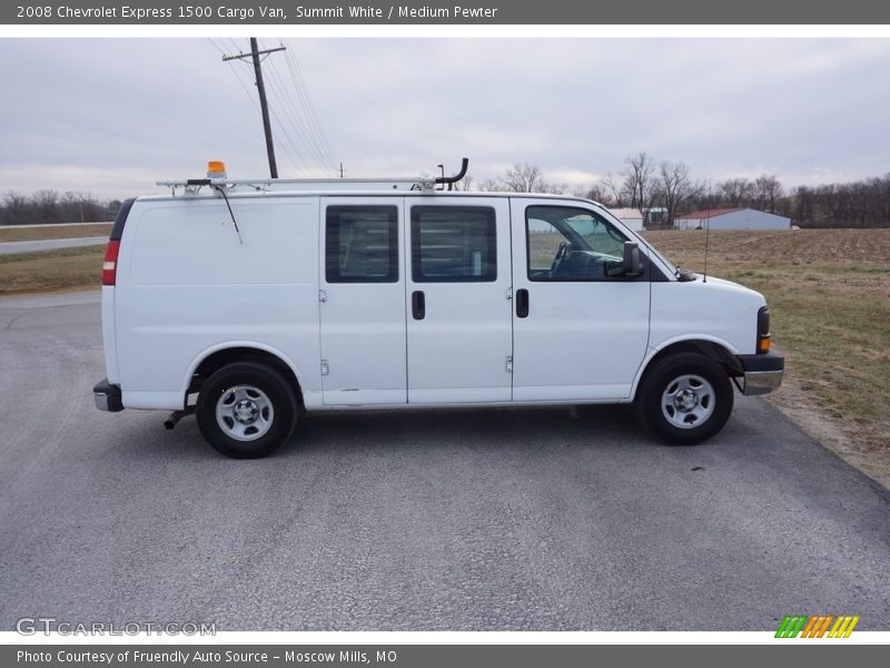 Summit White / Medium Pewter 2008 Chevrolet Express 1500 Cargo Van