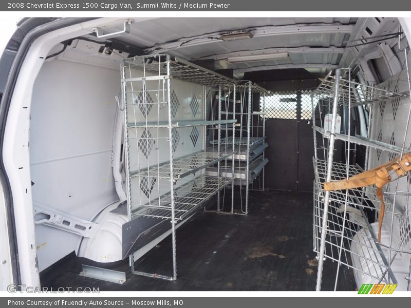 Summit White / Medium Pewter 2008 Chevrolet Express 1500 Cargo Van