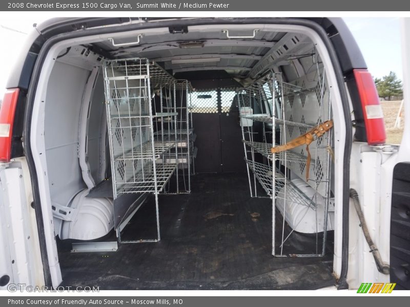 Summit White / Medium Pewter 2008 Chevrolet Express 1500 Cargo Van